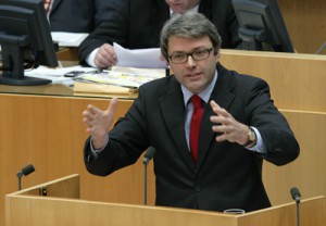 Marc Jan Eumann, Staatssekretär im Ministerium für Bundesangelegenheiten, Europa und Medien Foto: Landtag NRW