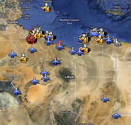 Aufruhr in Libyen