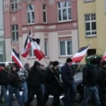 Nazi-Demo im Saarlandstraßenquartier im Dezember 2010