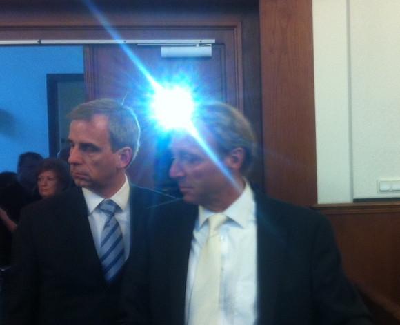 Envio-Chef Dirk Neupert (links) vor Gericht