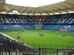 Das Stadion des HSV. Foto: Robin Patzwaldt