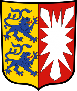 Wappen von Schleswig-Holstein  (Quelle: Wikipedia)