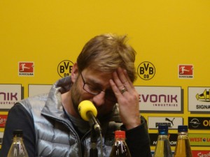 BVB-Trainer Jürgen Klopp. Foto: Robin Patzwaldt