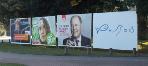 Wahlplakate in Herne (Foto: S. Bartoschek)