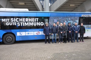 Dieser Bus fährt jetzt durch Bochum. Foto: VfL Bochum