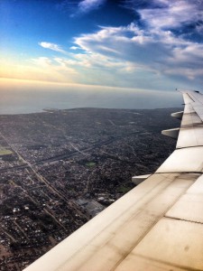 In der Millionenstadt Perth fliegen Flugzeuge direkt über das Stadtgebiet