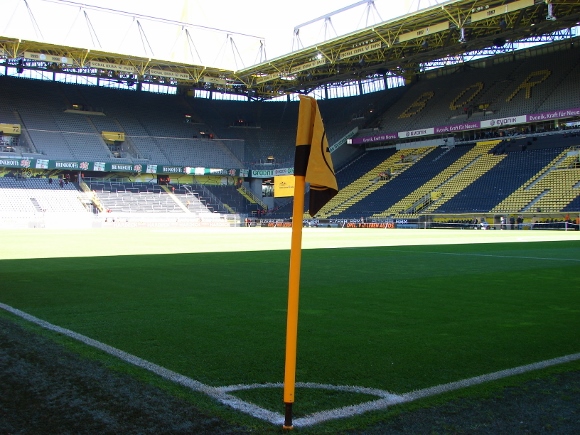 Das Stadion in Dortmund. Foto: Robin Patzwaldt