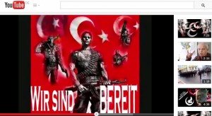 Screenshot "Bozkurt Rap" auf Youtube.