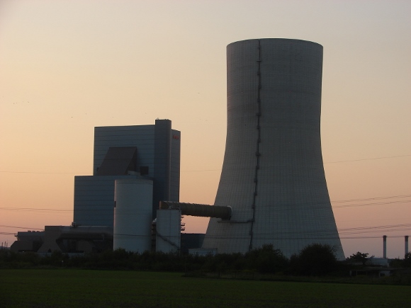 Das Kraftwerk 'Datteln 4' im September 2014. Foto: Robin Patzwaldt