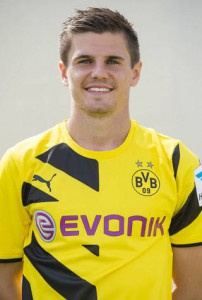 Jonas Hoffmann noch im Dortmund-Trikot. Foto: BVB