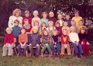 Der Autor dieser Zeilen im Kindergarten (1975). Foto: privat