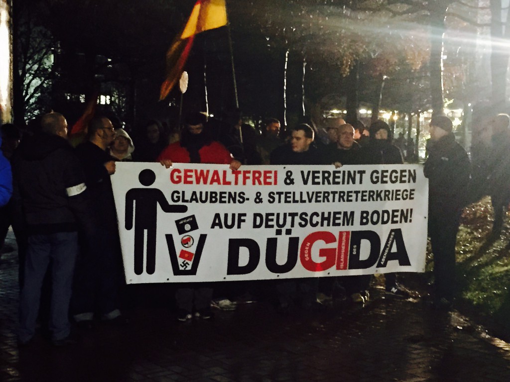PEGIDA-Bewegung in Düsseldorf (DüGiDa), Foto: Ulrike Märkel