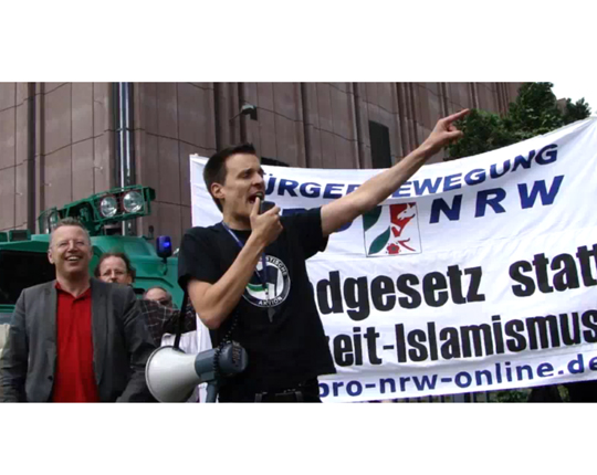 Daniel Krause in Köln; Screenshot: Youtube By Nogocologne