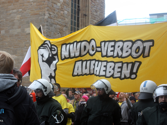 Demo gegen NWDO-Verbot in Dortmund, Foto: Ulrike Märkel