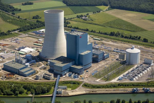 Das neue Kraftwerk in Datteln. Foto: E.On