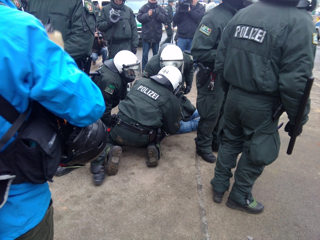 Symbolbild: Polizeieinsatz in Wuppertal am 14.3.2015