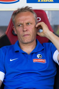 Hat sein Endspiel: Christian Streich, Freiburgs Trainer. Quelle: Wikipedia, Foto: Ctruongngoc, Lizenz: CC BY-SA 3.0