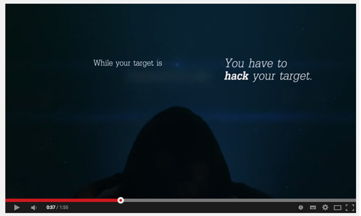 Werbefilm des Hacking Team auf YouTube, Screenshot