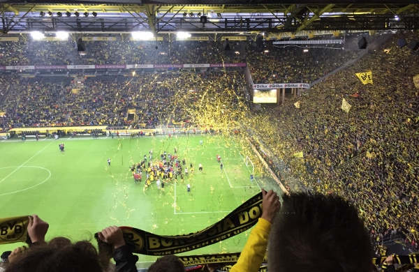 Große Emotionen am samstag in Dortmund. Foto(s): Lena Dierich