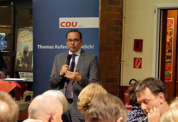 Thomas Kufen, CDU-Kandidat in Essen Foto: HP