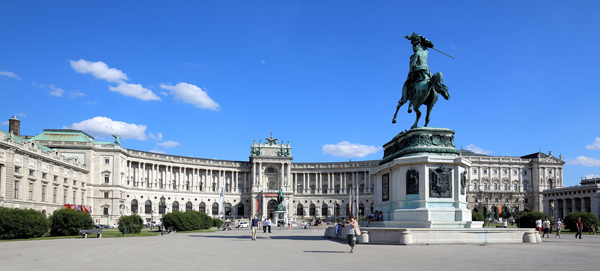 Die Hofburg in Wien - der Sitz des österreichischen Bundespräsidenten Foto: Bwag Lizenz: CC BY-SA 3.0 AT