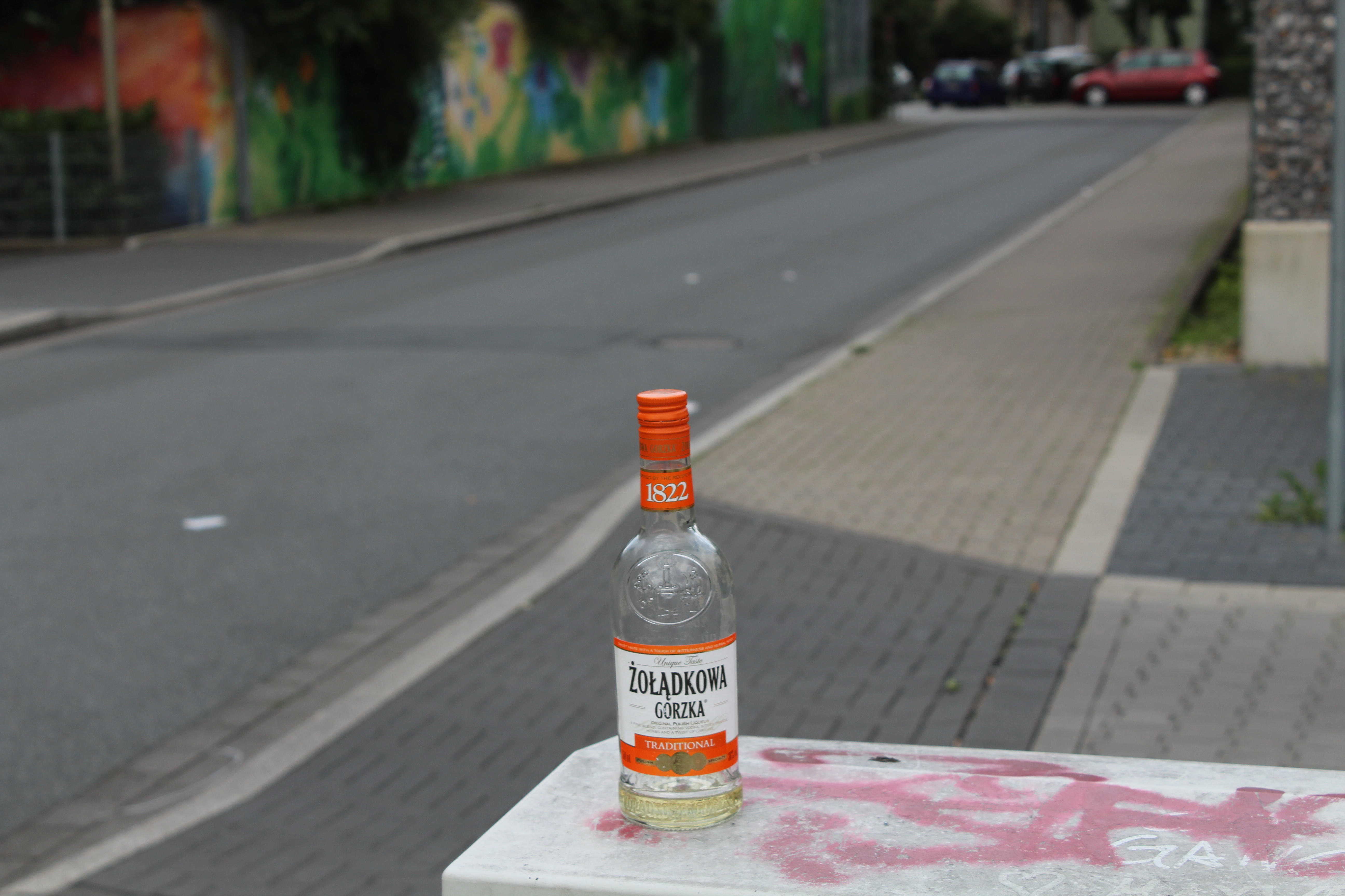 Ein Bild des Bösen: Alkohol in öffentlichen Räumen. (Foto: Sebastian Bartoschek)