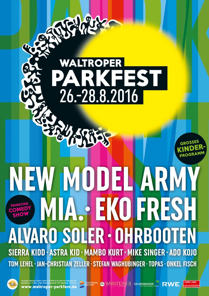 Plakat Parkfest Waltrop 2016