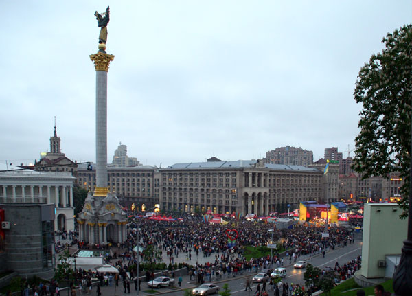 Majdan Nesaleschnosti Kiew Foto: Elke Wetzig Lizenz: CC BY-SA 3.0