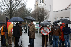 Traurige Clowns: Pro NRW Demo in Bochum