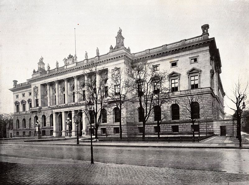 Das Berliner Abgeordnetenhaus um 1900
