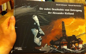 "Die wahre Geschichte vom Untergang der Alexander Kielland" Ein Bohrinsel-Comic von David Schraven und Vincent Burmeister