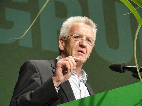 Winfried Kretschmann Foto: Grüne Baden-Württemberg Lizenz: CC