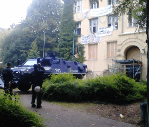 Bärendelle nach der Räumung. Foto: Plenum Bärendelle 