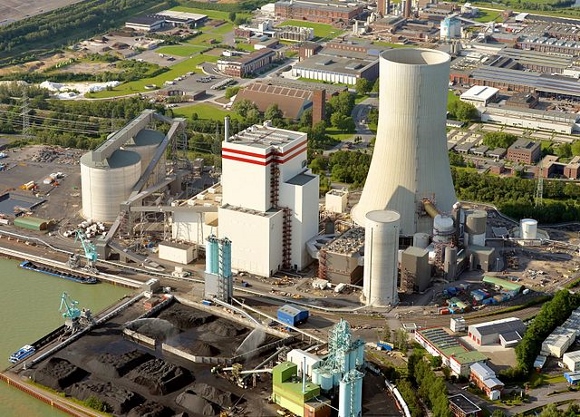 Das Trianel-Kraftwerk in Lünen. Quelle: Wikipedia; Foto: Possi88; Lizenz: 