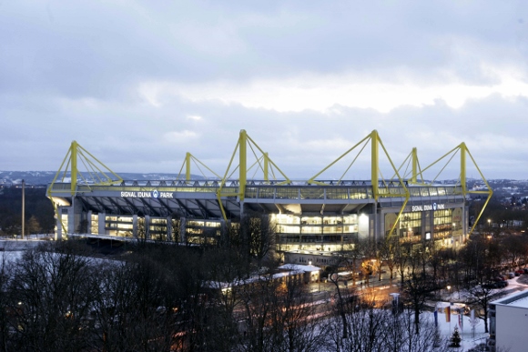 Das Stadion von Borussia Dortmund. Foto: BVB