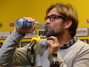 Jürgen Klopp musste zuletzt häufig schwer schlucken. Foto: Robin Patzwaldt