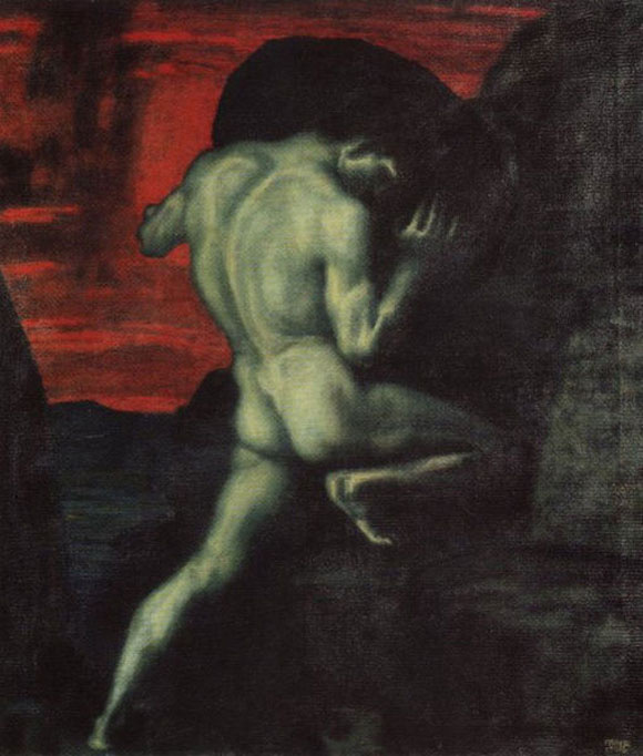 Sisyphus  von Franz Stuck