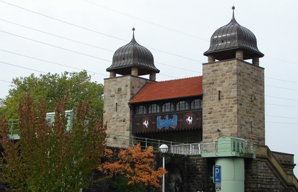 Die alte Schleuse am LWL-Museum Henrichenburg. Foto: Robin Patzwaldt