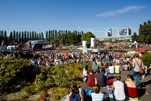 Der Sommergarten in Berlin. Foto/ Quelle: „Messe Berlin"