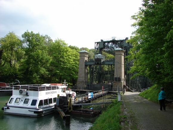 Das Schiffshebewewerk. Foto: Robin Patzwaldt