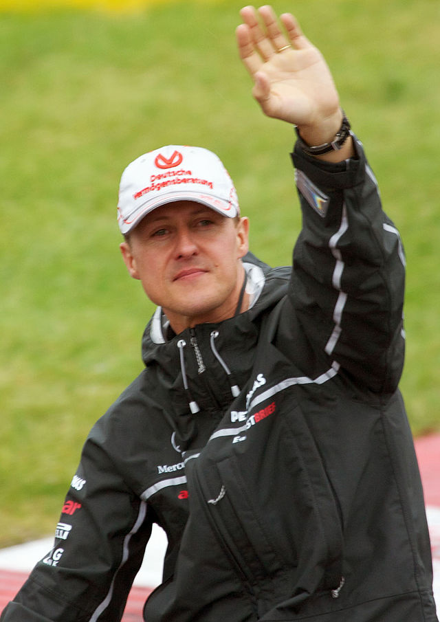 Michael Schumacher. Quelle: Wikipedia, Foto: Mark McArdle, Lizenz: CC BY-SA 2.0