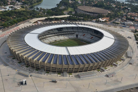 Das Stadion in Belo Horizonte. Quelle: Wikipedia, Foto: Luan S.R. , Lizenz: CC BY-SA 3.0