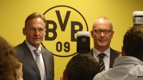 Bilanzpressekonferenz heute in Dortmund. Foto: Robin Patzwaldt