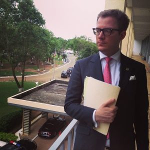 Engagiert sich seit 6 Jahren für Liberia, seit 4 Jahren als Attaché: Tobias Huch (Foto: Tobias Huch)