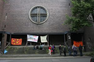 Besetzte St. Albertus Magnus Kirche