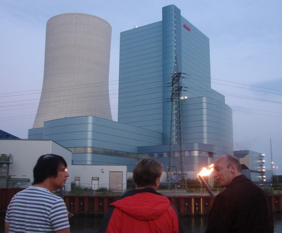 Das Objekt der Auseinandersetzungen in Datteln. Foto: Robin Patzwaldt