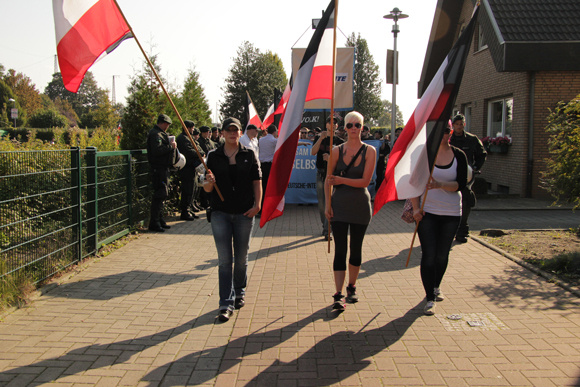 Neonazis in Hamm: Gewalttätig nur wegen der Antifa?