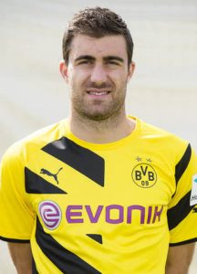 Sokratis erzielte das 2:0 gegen die Türken. Foto: BVB