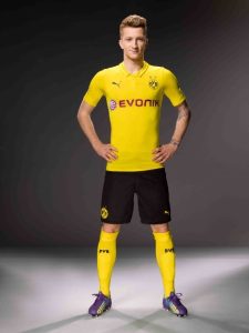 Marco Reus im Dortmund-Trikot. Foto: BVB