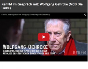 Wolfgang Gehrcke bei KenFM, Screenshot YouTube